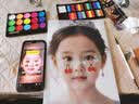 名遇脸部彩绘颜料面部彩妆套装水溶性人体彩绘膏舞台妆盘摆摊15色荧光+26色彩虹盘礼物套装 实拍图