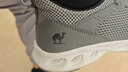 骆驼（CAMEL）父亲节礼物网面透气轻量健步运动男鞋 K14B60L8015 雨雾灰 39 实拍图
