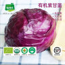 有机汇 有机紫甘蓝 紫包菜 有机蔬菜 沙拉菜 欧盟美国中国有机认证 自有农场 新鲜采摘 顺丰配送 500g 晒单实拍图