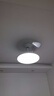 OPPLE风扇灯吊扇灯六档调风LED照明低噪音北欧餐厅卧室吊灯灯具冰风白 实拍图