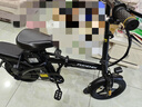 凤凰折叠电动自行车超轻成人助力便携代驾车代步车新国标锂电池电瓶车 旗舰版-进口级电芯-10A纯电20-30KM 实拍图