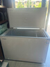 美菱（MeiLing）冰柜300升卧式顶开门家用商用减霜冷藏大冷冻大容量冷柜冰箱一级能效断电保温保鲜速冻补贴电冰柜 纯白 300L 实拍图