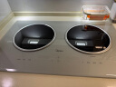 美的（Midea）电磁炉双灶3500W家用大功率左电右陶嵌入式电陶炉不挑锅具电池炉3H定时恒匀火国家补贴 DZ35CT08P 实拍图