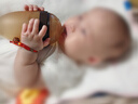 世喜新生儿奶瓶3-6个月以上宝宝仿母乳硅胶奶嘴240ml带重力球手柄 实拍图