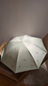 天堂 防紫外线晴雨伞三折 雨伞黑胶防晒太阳伞遮阳晴雨伞 鳄梨绿 实拍图