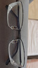 精工(SEIKO)眼镜远近视男款半框钛材眼镜框架HT01080 113 55mm亮黑色/银钯色 实拍图
