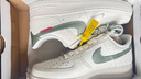 耐克NIKE缓震板鞋男空军一号 蛇年限定运动鞋 HV5979-130帆白/绿40.5 实拍图