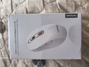 联想（Lenovo）无线蓝牙双模鼠标  便携办公鼠标 人体工程学设计 适用台式机一体机笔记本平板Howard白色 实拍图