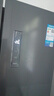 美的（Midea）61厘米薄407升十字对开四开门一级双变频风冷无霜大容量国家补贴家用电冰箱BCD-407WSPZM(E) 实拍图
