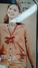 芬腾睡衣女春秋季纯棉V领长袖开衫女士家居服套装软棉棉 实拍图