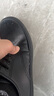 阿猫顿 厨师鞋男防滑防水厨房男士小黑鞋工作上班皮鞋男百搭风小皮鞋男 黑色基础款 39 实拍图