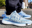 阿迪达斯YEEZY350冰激凌椰子夏日透气男女运动休闲鞋GW2869 42.5 实拍图