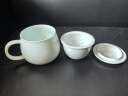 昌南 茶杯陶瓷带过滤带盖景德镇影青单杯子家用办公泡茶杯 禅意莲心 实拍图