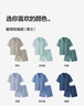 蕉内棉棉301H睡衣男士春夏翻领纯棉短袖短裤家居服套装情侣款居家服 实拍图