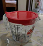 Ocuisine法国进口耐热玻璃杯带盖量杯刻度牛奶杯高硼硅玻璃微波炉玻璃量杯 高硼硅量杯【带盖】500ml1只 实拍图