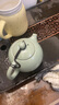 冶芷茶壶陶瓷汝窑西施壶单壶过滤家用茶具开片可养功夫茶具小茶壶 汝窑西施壶 实拍图