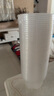 美丽雅 一次性碗食品级方圆碗560ml*50只 加厚塑料耐高温汤碗外卖野餐盒 实拍图