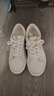 骆驼（CAMEL）小白鞋女简约休闲风牛皮平跟系带板鞋 L23S076142 白色 40 实拍图