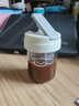 ins风爆款新品卡通可爱咖啡玻璃杯双饮吸管牛奶杯高颜值玻璃杯 玉桂狗贴纸 300ml 1只 实拍图