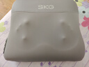 SKG 腰部按摩器V5腰靠靠垫车载护腰颈椎肩颈腿背部按摩仪热敷 生日礼物送男女朋友父母亲 星空灰-限定礼盒 实拍图