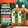 滴露（Dettol）消毒液灭活流感冠状病毒消毒水除菌1.8L*2洗衣家居宠物除螨杀菌 实拍图