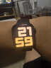 Apple/苹果 Watch Series 10 智能手表GPS款46毫米亮黑色铝金属表壳黑色运动型表带M/L MX273CH/B 实拍图