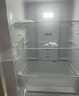 奥马（Homa）60cm超薄301升变频节能一级能效风冷无霜双开门三开门法式多门家用白色电冰箱国家补贴301WF/B 实拍图