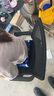 麦瑞迪椅子电脑椅人体工学椅办公椅宿舍学生学习椅久坐舒服凳子靠背座椅 经典-黑色黑架 实拍图