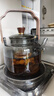 茗光茶壶玻璃煮茶壶茶水分离泡茶壶高硼硅玻璃烧水壶玻璃茶具功夫茶壶 实拍图