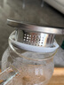 Glasslock凉水壶高硼硅玻璃茶水分离耐高温冷水壶泡茶壶家用玻璃果汁杯1.1L 实拍图
