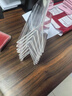 宜甜桌牌台卡亚克力三角桌签牌台牌名字牌姓名桌牌席卡桌签三角立牌展示牌v型会议座位牌透明水牌 【180mm*100mm】10个装 实拍图