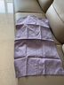 小黑裙透气皮草衣服防尘罩貂皮大衣专用防尘袋大衣罩挂式家用加长款牛津布西服西装套子衣服罩子收纳袋挂衣袋 麻紫色（立体加厚款） 中款 110*58cm 实拍图