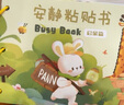 欣格安静贴纸书儿童魔术贴撕撕书手撕拉粘贴书2岁宝宝启蒙认知早教书专注力训练男孩女孩玩具1-3岁启蒙篇34页 实拍图