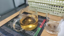 Glasslock 玻璃茶杯耐热水杯茶水分离过滤杯家用办公室男女专用泡茶杯350ml 实拍图