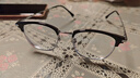海澜之家（HLA）配眼镜防蓝光近视眼镜 半框钛架可配度数变色镜片男女开学 实拍图