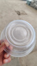 一次性碗筷加厚耐高温食品级透明塑料冰粉凉面打包家用圆饭碗 500环保碗(380ml)300个 实拍图