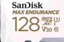 闪迪（SanDisk）128GB TF（MicroSD）内存卡 4K V30 U3 适用于家庭监控及行车记录仪内存卡 坚固耐用 更久录制时长 实拍图
