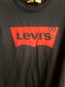 Levi's李维斯情侣美式宽松印花时尚简约舒适潮流纯棉圆领短袖T恤 藏青色 002A0-0002 L 实拍图
