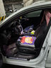 齐选汽车坐垫夏季学车驾考专用科目二三考试主驾驶小个子练车增高座垫 冰丝款小熊【10cm增高】 实拍图