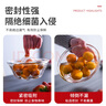 新鲜生活免刀撕保鲜膜一次性PE食品级手撕点断式保鲜膜冰箱微波炉适用30cm 实拍图