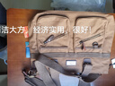 我潮帆布复古手提包男士商务公文包潮流时尚斜挎包休闲出行旅行单肩包 咖啡色 实拍图
