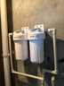 GOOTHO大白瓶前置过滤器 全屋家用自来水过滤净水器大通量大蓝瓶中央过滤通用滤芯除余氯阻垢 10寸双联增强除氯【PP+PCP】 实拍图