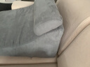 艾尔莎腰椎舒缓器腰间盘突出矫正器腰部按摩器腰部拉伸顶腰板腰椎牵引器 升级气囊款【加宽板面 指压按摩】蓝色 实拍图