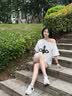 CAMILA KSENIA爆款阿甘鞋女士2026年新款时尚跑步鞋秋季女鞋休闲运动鞋老爹鞋子 蓝色 37 实拍图