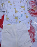 舒贝怡婴儿衣服短袖套装夏季男女宝宝纯棉儿童分体两件套薄款粉色80 实拍图