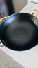 中福陆川铁锅炒菜锅家用无涂层氮化窒化广西生铁铸铁锅炒锅燃气已开锅 平底 32cm 【有耳+锅盖】JD或SF物流 实拍图