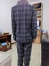 芬腾睡衣男纯棉英伦风格纹春季国民领长袖家居服 实拍图