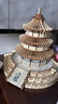大眼小娃3D立体拼图木质 古建筑天坛拼装积木模型儿童DIY手工玩具生日礼物 实拍图