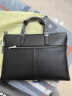 新秀丽（Samsonite）男士手提包13英寸电脑包休闲通勤文件袋牛皮革公文包TK9*09001 实拍图