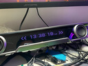漫步者花再Halo PixelBar深渊字幕歌词音响电脑桌面音箱 自定义屏幕长条有线音箱蓝牙6.0RGB灯效 破界黑 实拍图